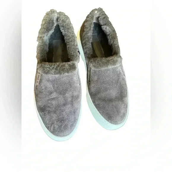 M. GEMI The Cerchio Shearling Sneakers Slip-On - Picture 3 of 14
